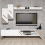 Hanah Home Mueble de TV Beril Blanco